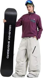 Pantalons OEM unisexes pour l'hiver Pantalons de snowboard d'extérieur durables avec coupe ajustable Pantalons d'hiver personnalisables Vente en gros - Product Image 3