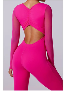 Offre Spéciale femmes léger ensemble de sport course à pied nu sentiment entraînement costumes Fitness Yoga porter 5 pièces ensemble de sport - Product Image 5