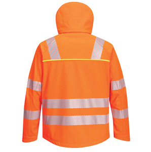 Ropa de trabajo de seguridad Sudadera CON CAPUCHA DE SEGURIDAD reflectante de alta visibilidad para hombres Chaqueta de uniforme de ropa de trabajo de seguridad más cálida - Product Image 6