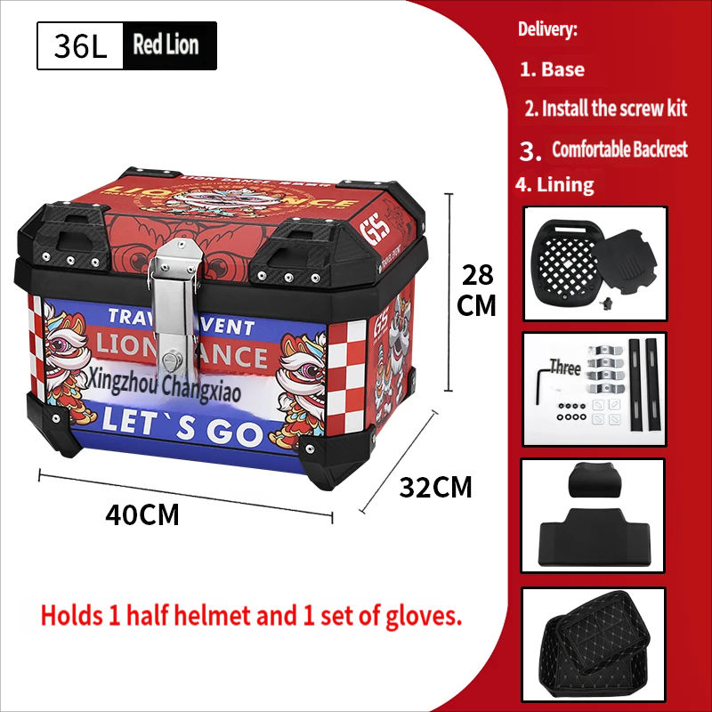 Boîte supérieure + Base + Dossier + Doublure