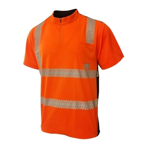 Camisa de Trabajo de Seguridad de Poliéster Reflectante y Transpirable, Aprobada por ANSI ISEA, Alta Visibilidad, para Construcción, Seguridad e Industria - Product Image 4