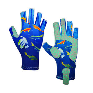 Fabricant de gants de pêche à la voile pour hommes demi-doigts confortables de haute qualité résistants aux coupures gants de pêche pour la manipulation du poisson - Product Image 6
