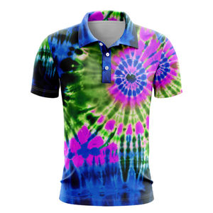 Venta caliente de alta calidad de los hombres de talla grande para Polos cómodos 100% poliéster liso uniforme impresión bordado Logo - Product Image 6