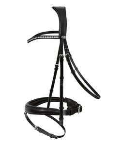 Snaffle Brida Personalización Buen material de lujo Color café juego completo Comodidad al aire libre Fancy Decorativo Acolchado Caballo - Product Image 4