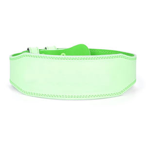 Cinturón de levantamiento de pesas hecho a medida de piel de vaca de alta calidad para hombres Oem Service Brand New Hot Selling Pink Color - Product Image 4