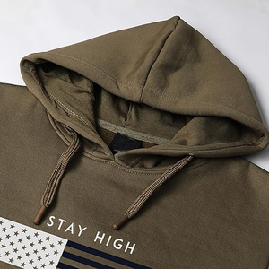 Sudadera con capucha de material de alta calidad de peso medio para hombre, color y embalaje personalizados a bajo precio, ropa de calle, sudaderas con capucha de felpa francesa - Product Image 6