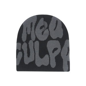 Fashion Hip Hop Solid Color <b>Beanie</b> Knitted Skull Men's <b>Beanie</b> Fashionable Common Fabric Feature - Product Image 1