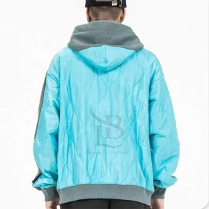 500GSM OEM Hommes Sweats à capuche personnalisés surdimensionnés recadrés 100% coton Unisex Fleece Plain Sweats à capuche imprimés - Product Image 3