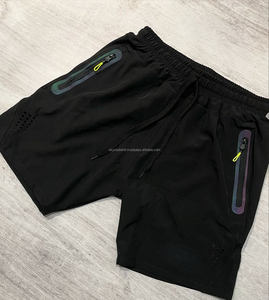 Short de course pour femmes Mid 100% Polyester Board Shorts respirant tricoté numérique OEM Service disponible Short à cordon de serrage - Product Image 4