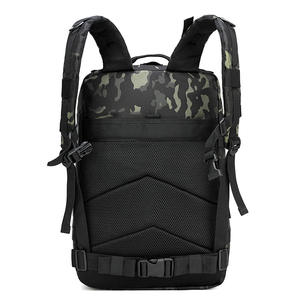 Sac à dos tactique unisexe <span class=keywords><strong>de</strong></span> mode antivol en Oxford 900D, faible MOQ, 45L, poche Molle, sac d'assaut, sac à dos <span class=keywords><strong>de</strong></span> randonnée OEM - Product Image 3