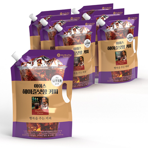 เครื่องสำอาง Mcnulty ของเกาหลีขนาด1,000มล. ขนาดพรีเมี่ยม, กาแฟบราซิลกาแฟน้ำแข็งอเมริกาโนเฮเซลนัท - Product Image 3