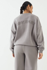 Sudaderas con Capucha para Mujer, Cuello Redondo, Manga Larga, Hombros Caídos, Bordado Frontal con Logotipo Personalizado, Transpirables, de Alta Calidad OEM - Product Image 5