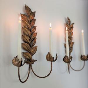 Antique Iron Modern Flower <b>Candle</b> <b>Holder</b> Metal Floral <b>Taper</b> Candlestick | Heat Resistant Handmade Luxury <b>Candle</b> Christmas Easter - Product Image 2