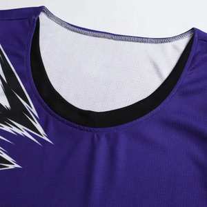 Uniforme de basket-ball de haute qualité entièrement personnalisé avec le nom de l'équipe imprimé, vêtements de sport, uniforme de basket-ball personnalisé pour les jeunes en plein air - Product Image 4