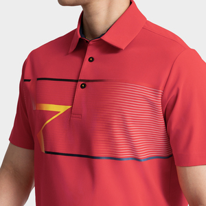 Aristino เสื้อโปโลสำหรับผู้ชาย, เสื้อโปโลลาย Price-APSG63AZ โพลีเอสเตอร์สีพื้น100% - Product Image 6