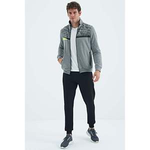 Conjunto Deportivo para Hombre Harry Gris Melange y Negro 85197 - Corte Estándar y Transpirable para Mayor Comodidad y Estilo - Product Image 2