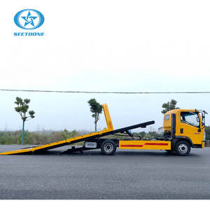 Nuevo Camión de Remolque Howo Diésel 4x2, Transmisión Manual, Capacidad de 6 Toneladas, Transportador de Autos, Remolque de Rescate en Carretera, <span class=keywords><strong>Plataforma</strong></span> Plana - Product Image 5
