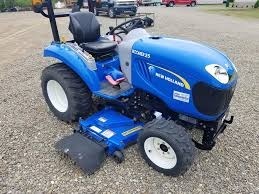 Tracteur agricole compact 4x4 25 CV |   Tracteur multifonctionnel Workmaster 25S Boomer 1020 4x4 pour pelouse, bleu - Product Image 4