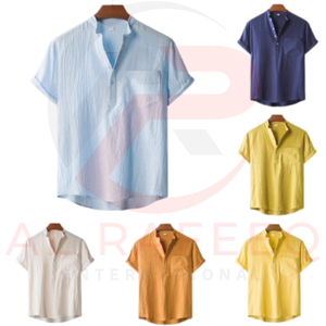 High Quality <b>Men's</b> Beach T-<b>Shirt</b> Fully Printed Polyester Cotton Custom Printing Customize Fabric And Customize Color Available - Product Image 6
