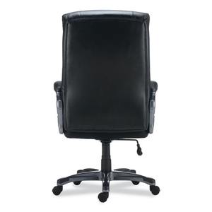 Alera ALEEG44B19 Chaise ergonomique Egino Big and Tall, supporte jusqu'à 400 lb, siège/dossier noir avec base noire - Product Image 5