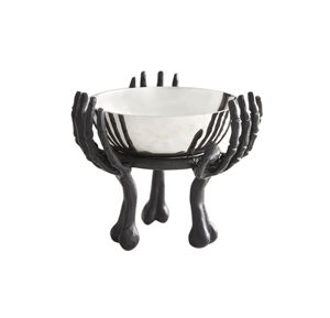 Bol araignée noir fait main, bol décoratif gothique noir avec pattes d'araignée, plat à bonbons effrayant - Product Image 2