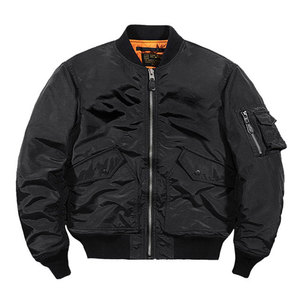 แจ็กเก็ตเบสบอลผ้าซาตินทีมนักศึกษาชายเสื้อแจ็กเก็ตทีมโรงเรียนผ้าซาตินโลโก้ตามสั่ง - Product Image 2