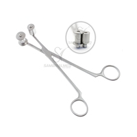 Pince thoracique manuelle réutilisable Gunnar Hey Roller Forceps 18,5 cm / 7,25 pouces (BROMPTON) en acier inoxydable allemand pour usage général