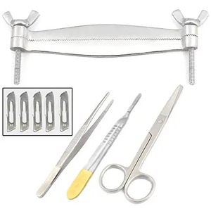 Pince à cropper les oreilles incurvée, instruments vétérinaires en acier inoxydable, alliage argenté, avec personnalisation, HAUTE QUALITÉ CE ISO par Zuol - Product Image 4