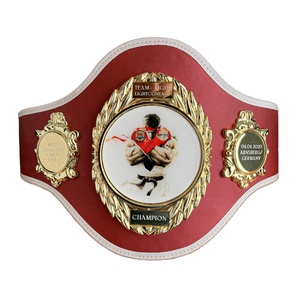Cinturón de campeonato profesional de alta calidad, cuero transpirable de primera calidad, cómodo equipo de lucha personalizado para artes marciales - Product Image 1