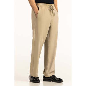 Pantalon décontracté Relax Fit 100% coton, tailles XL à 6XL, logo personnalisable, taille élastique, design cargo coloré MN-TRC-SS26-002 B - Product Image 1
