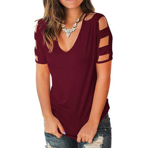 Camisetas Transpirables de Bajo Precio para Mujer, Camisetas de Manga Corta con Estampado para Adultos, Disponibles en Existencia, Camisetas para Mujer - Product Image 2