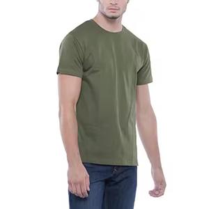 Productos 2024 Camiseta de verano T Shit Manga corta Punto Slim Fit Adulto Precio básico Camiseta blanca transpirable de alta calidad T Shit - Product Image 5