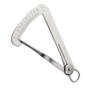 Top qualité Iwanson dentaire jauge orthodontique couronne en acier inoxydable mesure ressort cire étrier 0-10mm - Product Image 2