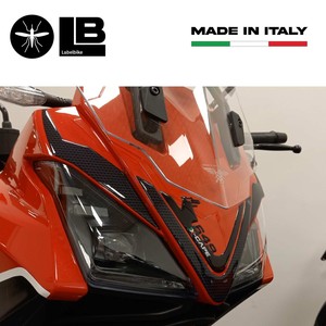 Protezione Parafango Anteriore 3D su Misura per Moto Morini X-CAPE, Adesivo Personalizzato per Serbatoio con Logo - Product Image 4