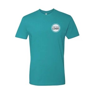 T-shirts en mélange coton/polyester 60/40, T-shirt en coton, approvisionnement en gros, impression de marque, étiquette détachable sans couture, unisexe, décontracté, basique - Product Image 5