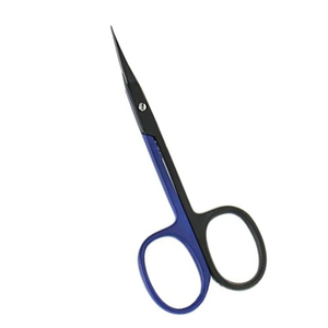 Top Quality Stainless Steel Colorful Titanium Curved Sharp Private Label Eyebrow <b>Nail</b> Scissors Cuticle Scissor - Product Image 6