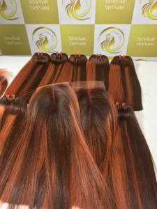 Nueva caliente 100% extensiones de cabello humano real moda trama plana peluca vietnamita teje tupé - Product Image 6