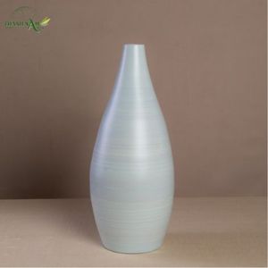 Vase en bambou Art Déco en forme solide et enroulée, écologique et durable, décoration de table pour la maison et l'usage commercial - Product Image 5