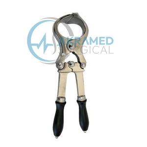 Fórceps de castración de acero inoxidable para uso veterinario, fuente de alimentación Manual, fórceps de castración - Product Image 4