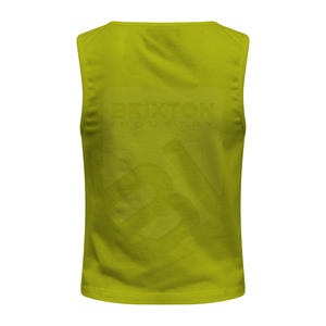 Haut court à impression personnalisée pour femmes de grande taille avec vêtements de sport, design uni sans manches, du Pakistan - Product Image 2