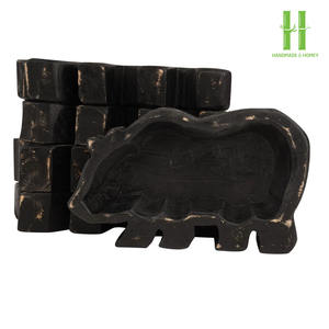 Tazón de masa de madera de lujo para hacer velas para decoración vintage del hogar y para decoraciones navideñas regalos OEM hecho en Vietnam - Product Image 4