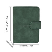 Modische Wasserdichte Reisebrieftasche mit Individuell Geprägtem Logo PU-Leder Weiche Passhülle Beige