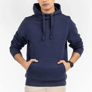 Sudaderas con capucha para hombre, Jersey informal de alta calidad de algodón 100%, ropa de invierno, diseño de logotipo personalizable, técnicas teñidas lisas, servicio OEM - Product Image 1