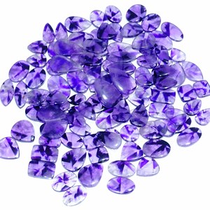 100% par de amatistas naturales proveedor de piedras preciosas sueltas India venta al por mayor precio de amatista cabujón de alta calidad fabricación de joyas de piedras preciosas - Product Image 5