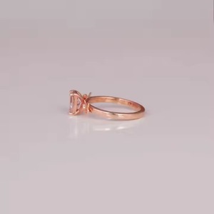 Bague de fiançailles en or massif avec diamant créé certifié IGI Cvd Lab pour cadeau d'anniversaire du fabricant indien - Product Image 3