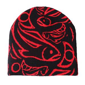 Bonnet en tricot de laine mélangée avec logo personnalisé de haute qualité Utilisation de plage commune Impression par transfert par sublimation de différentes couleurs pour l'usine de voyages - Product Image 6