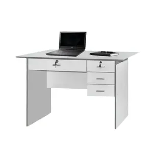 Home Cheap Writing Study Table with 4 Drawers Students Cabinet Computer Desk JS-SD02