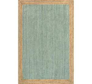 Premium Square Jute <b>Rug</b> with Different Style Handwoven Bohemian Woven Rectangle Portable Jute <b>Rugs</b> for Home Decor from India - Product Image 1