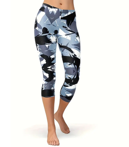 Legging de Yoga con diseño de sublimación personalizado de tinte de corbata profesional para mujer, mallas transpirables suaves y cómodas para mujer - Product Image 4