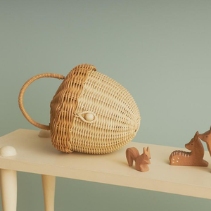 100% bolso de mano de ratán natural tejido a mano para niños, accesorios para niños, juguetes para bebés hechos en Vietnam - Product Image 3